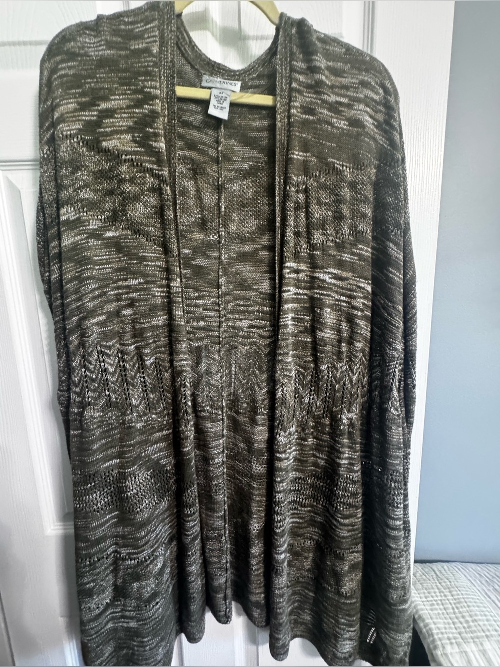 Sleeveless 2X Cathrines Cardigan